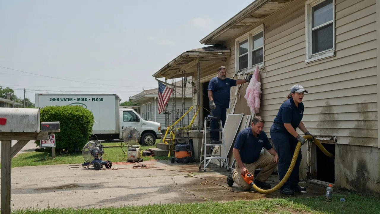 Water Damage Repair in Markleville, IN near me